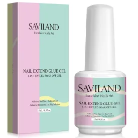 15ML 4-In-1 Nail Glue Gel