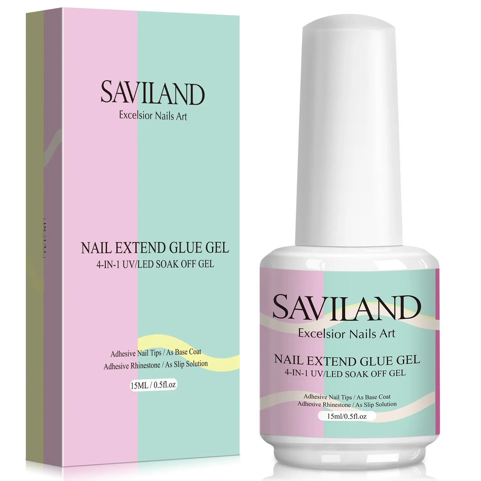 15ML 4-In-1 Nail Glue Gel