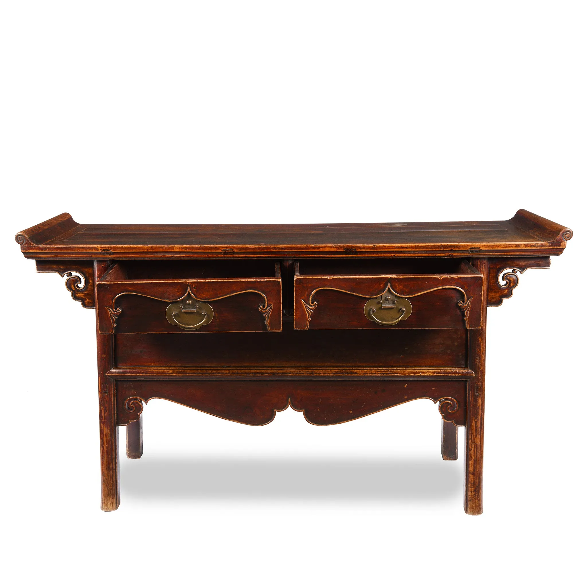 2 Drawer Sideboard From Hebei - 19th Century