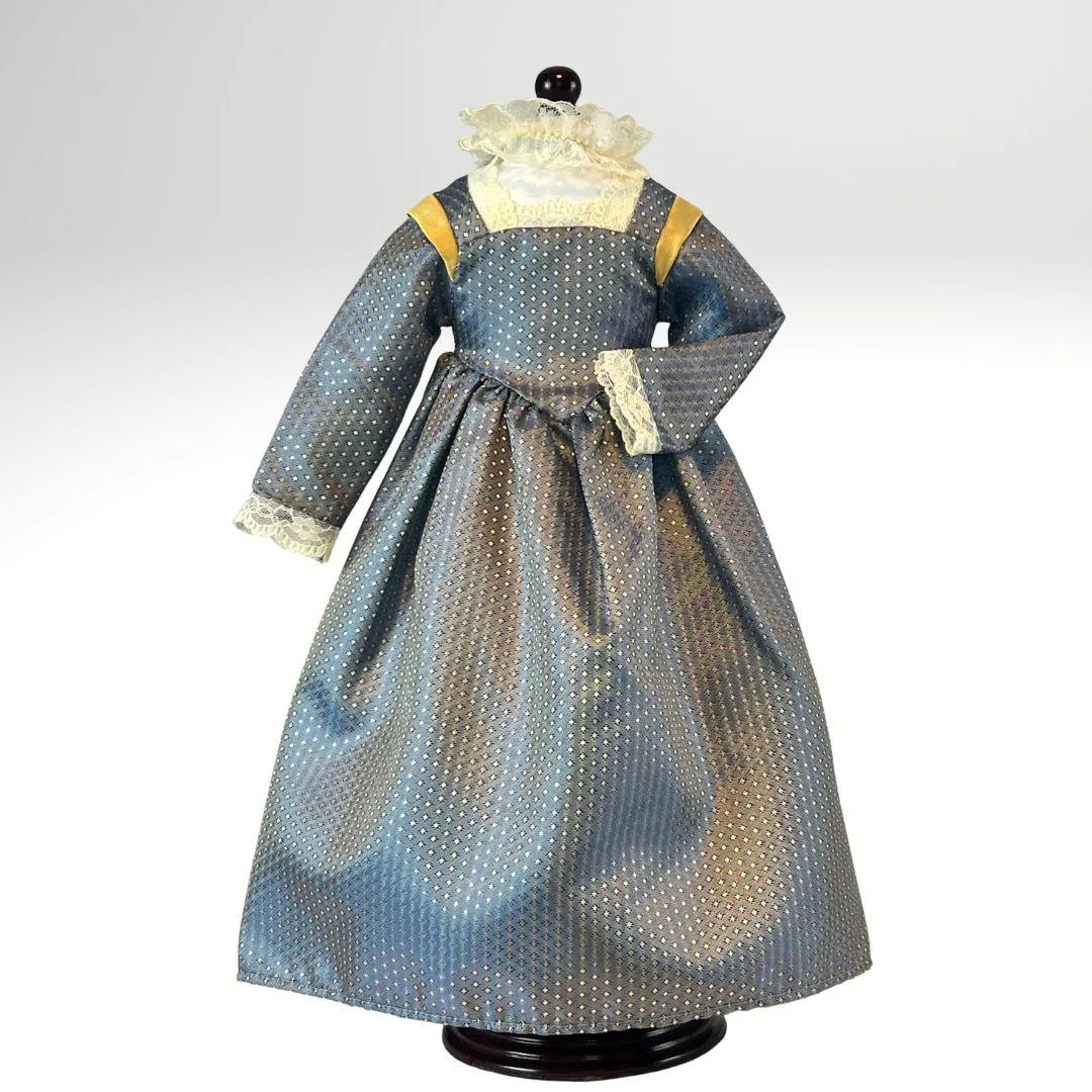 A Girl for All Time Elizabethan Court Dress doll costume 16 inch British dolls