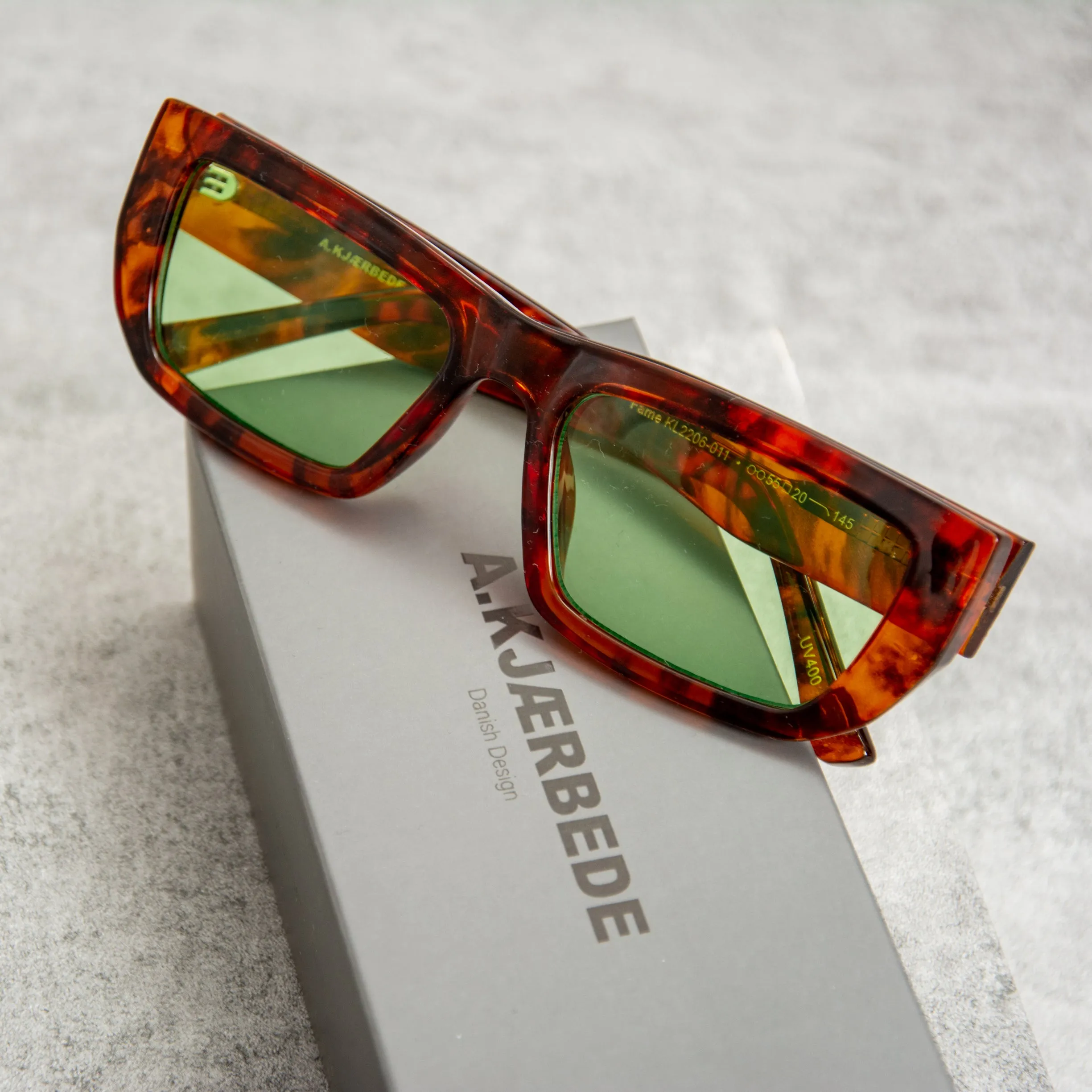 A Kjaerbede Fame KL2206-004 Sunglasses - Havana