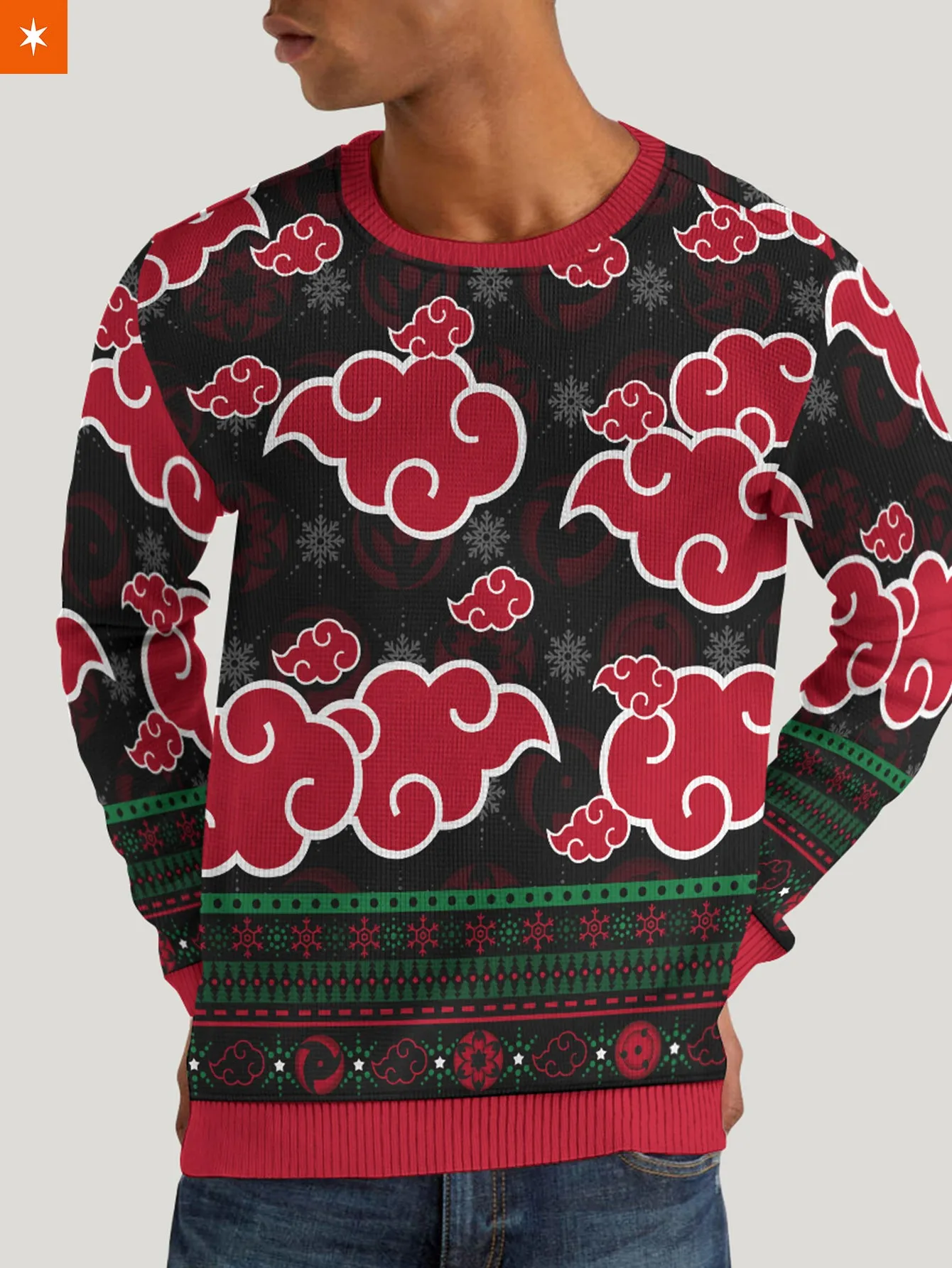 Akatsuki Sharingan Unisex Wool Sweater