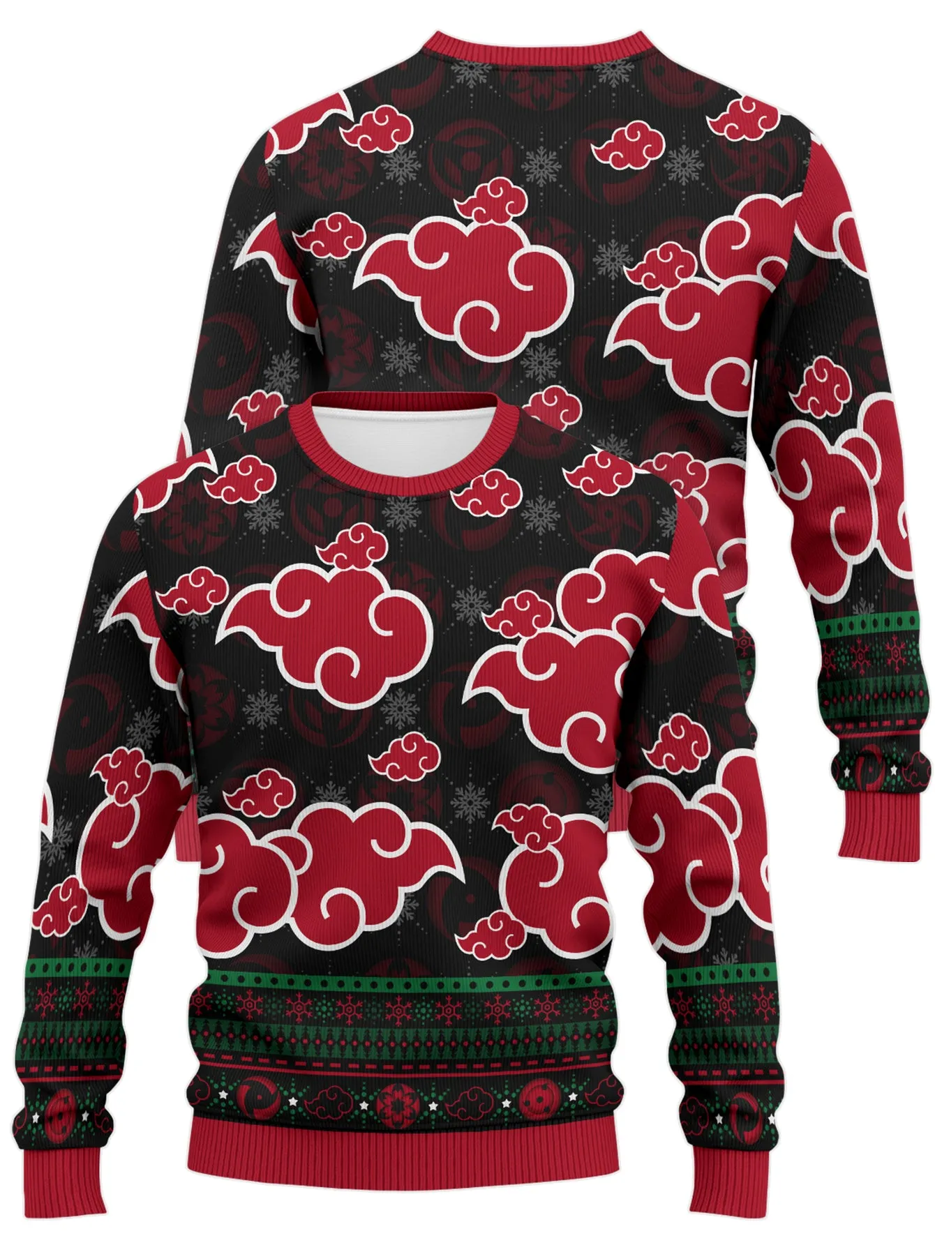 Akatsuki Sharingan Unisex Wool Sweater