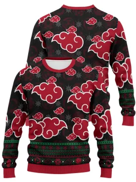 Akatsuki Sharingan Unisex Wool Sweater