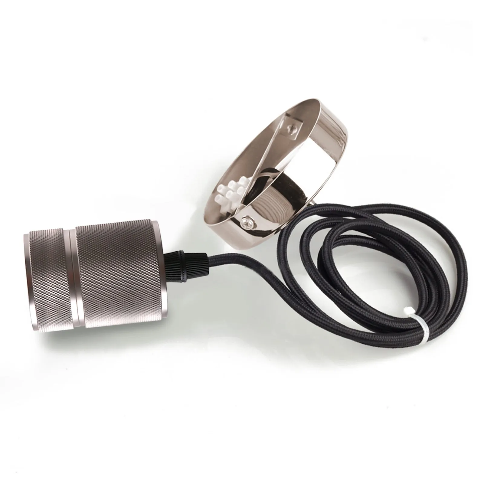 Aluminium Industrial Style Cafe Shop E27 base Pendant Light with 2m cable