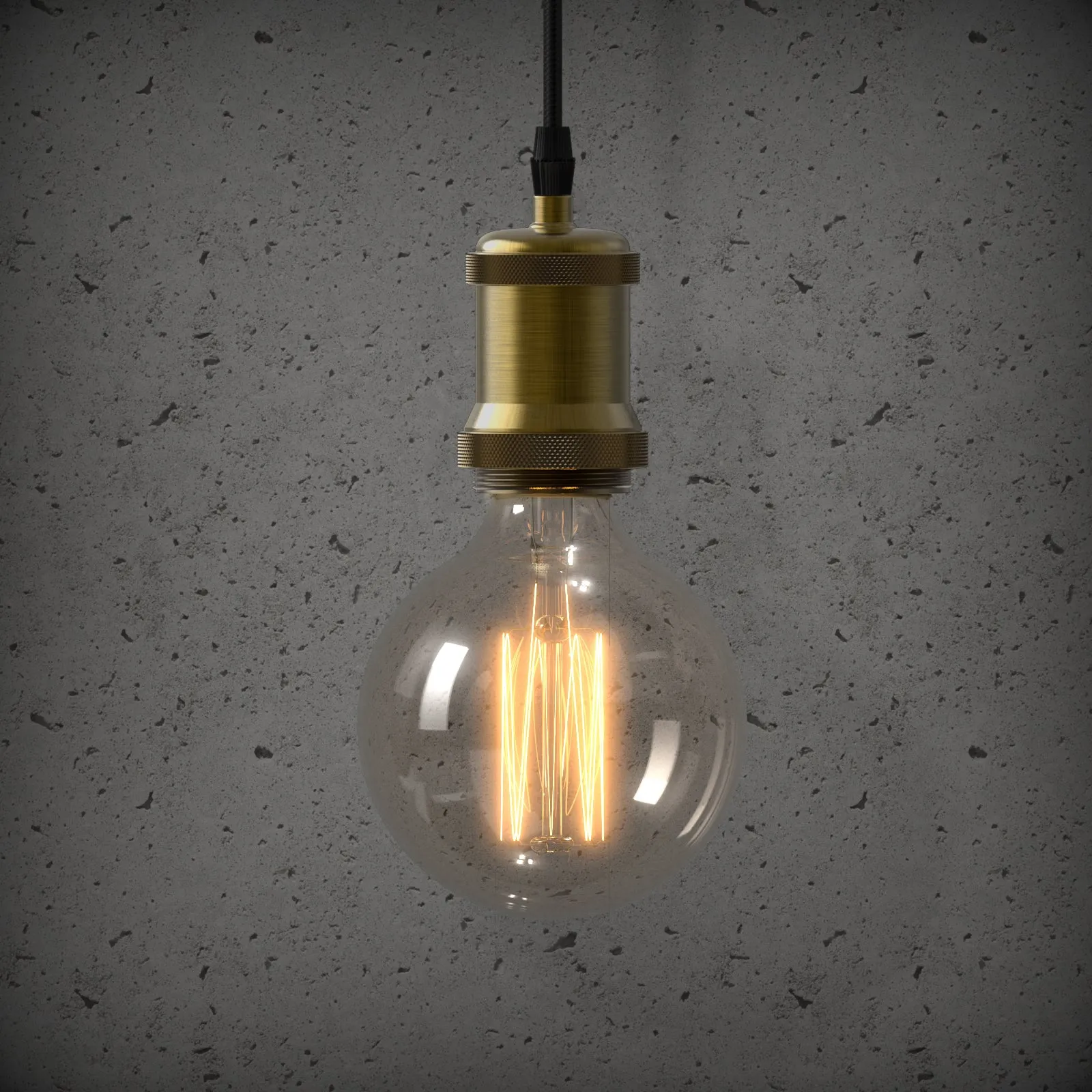 Aluminium Industrial Style Cafe Shop E27 base Pendant Light with 2m cable