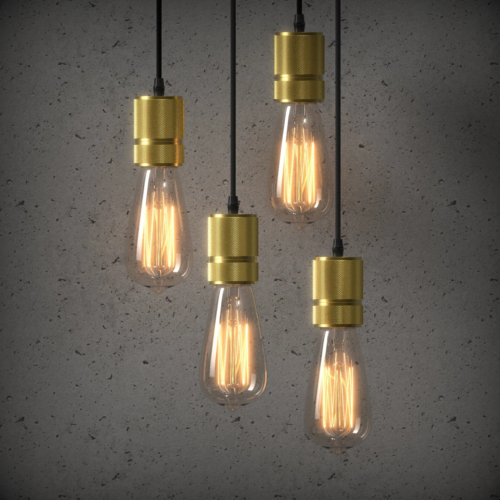 Aluminium Industrial Style Cafe Shop E27 base Pendant Light with 2m cable