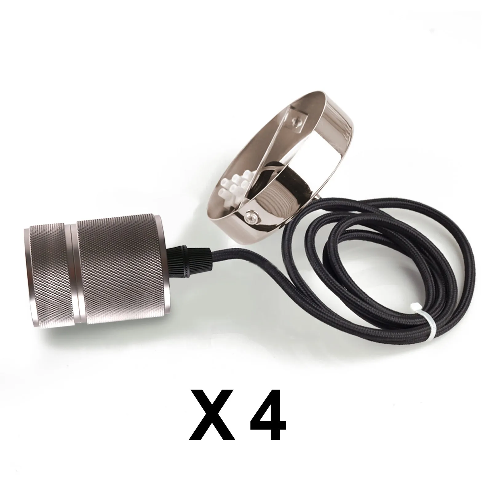 Aluminium Industrial Style Cafe Shop E27 base Pendant Light with 2m cable