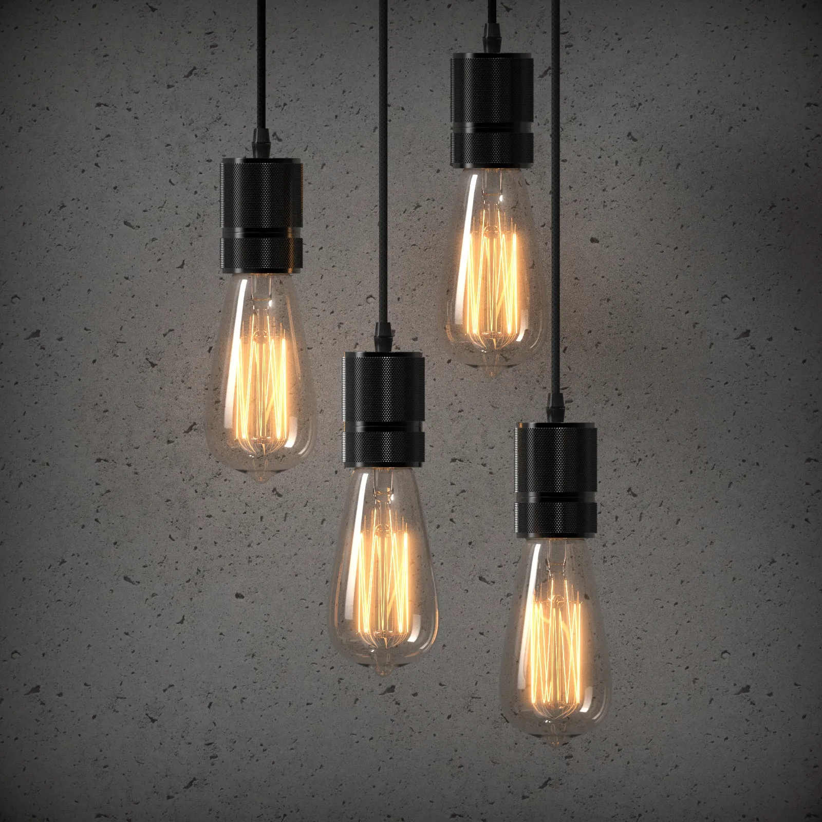 Aluminium Industrial Style Cafe Shop E27 base Pendant Light with 2m cable