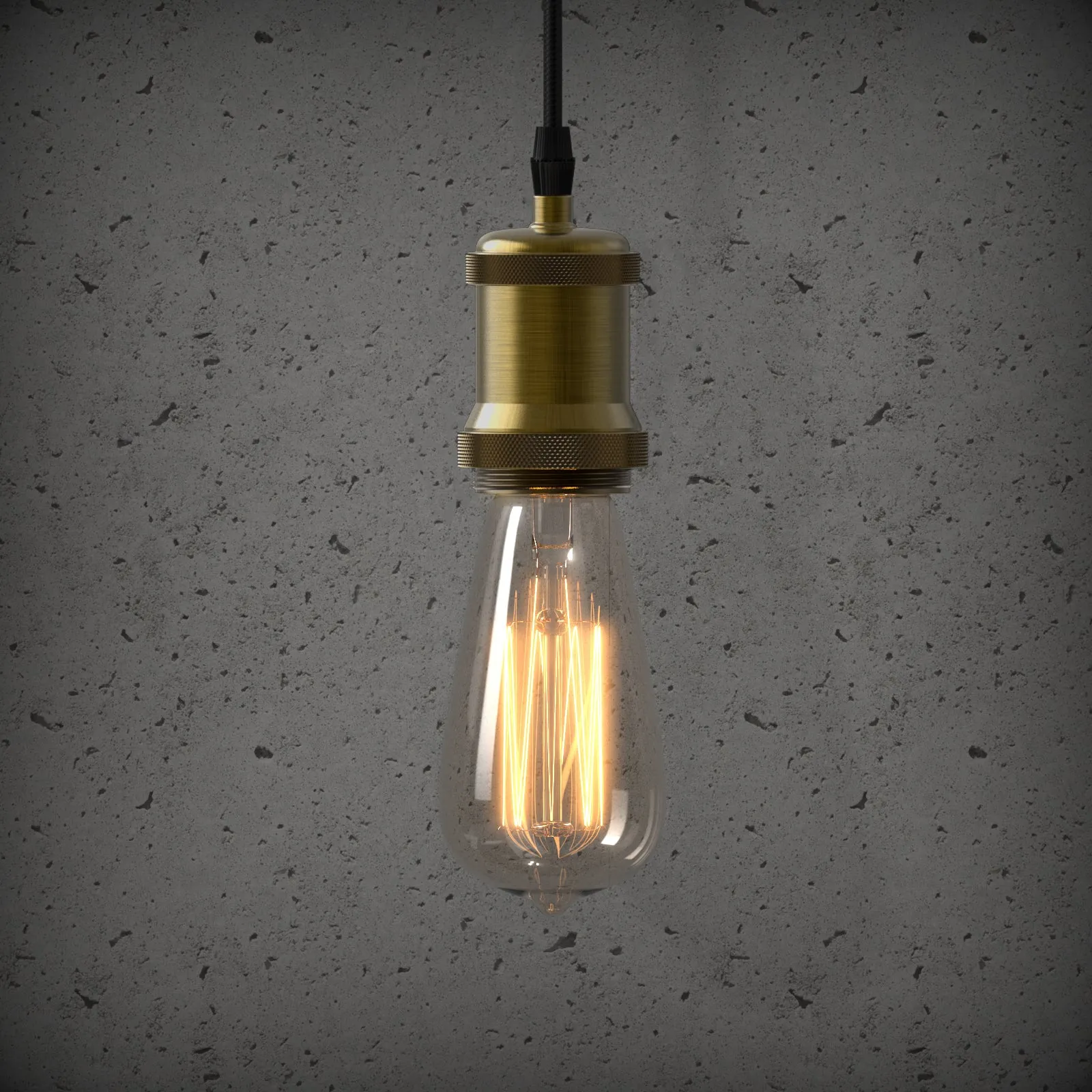 Aluminium Industrial Style Cafe Shop E27 base Pendant Light with 2m cable