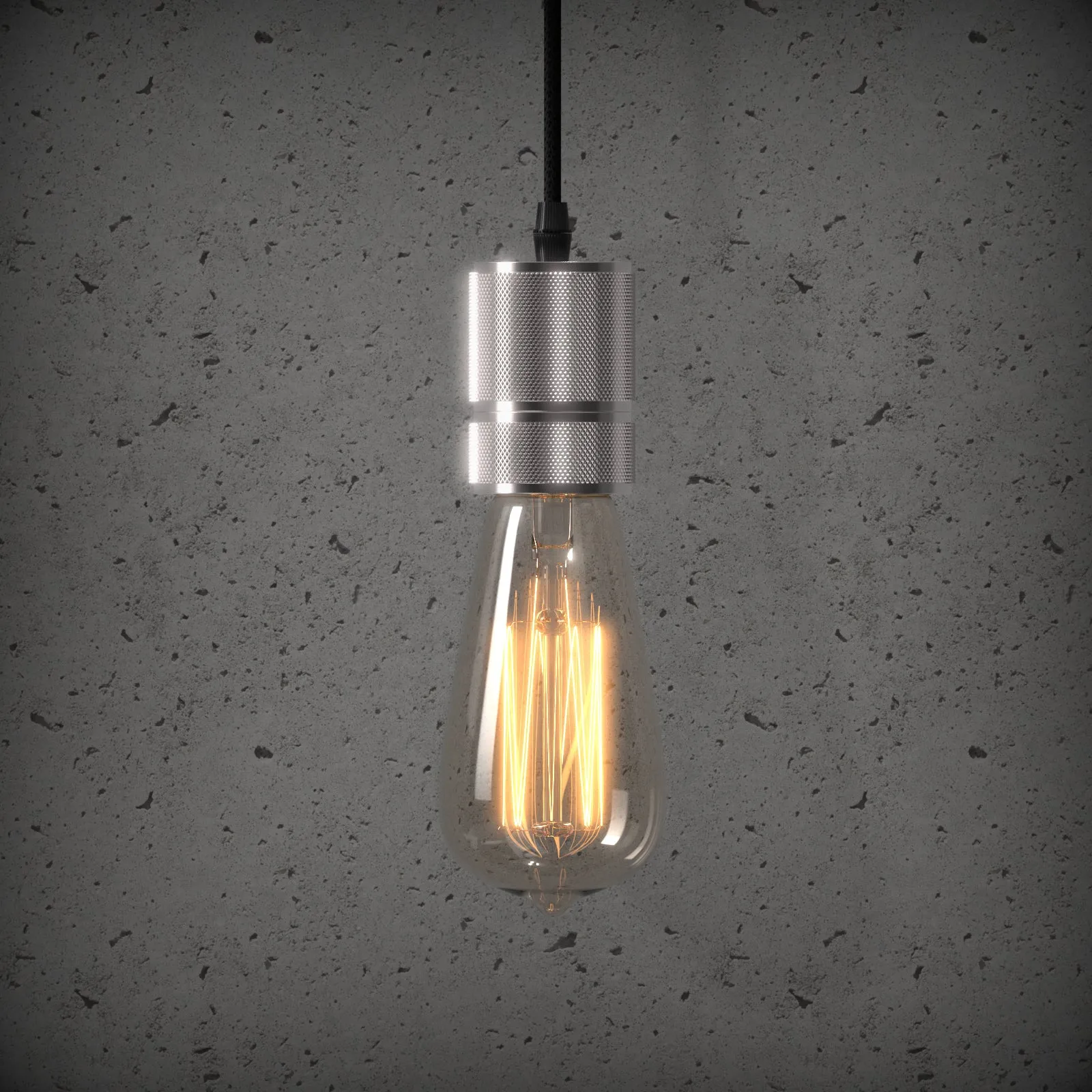 Aluminium Industrial Style Cafe Shop E27 base Pendant Light with 2m cable