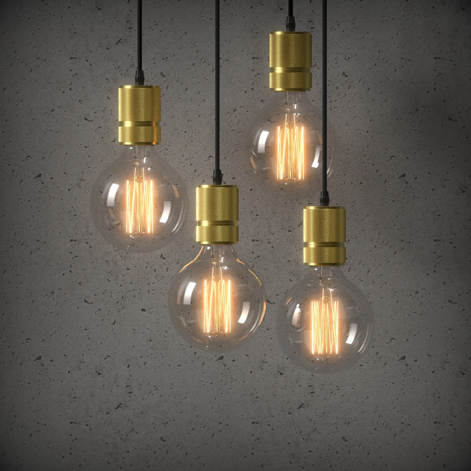 Aluminium Industrial Style Cafe Shop E27 base Pendant Light with 2m cable