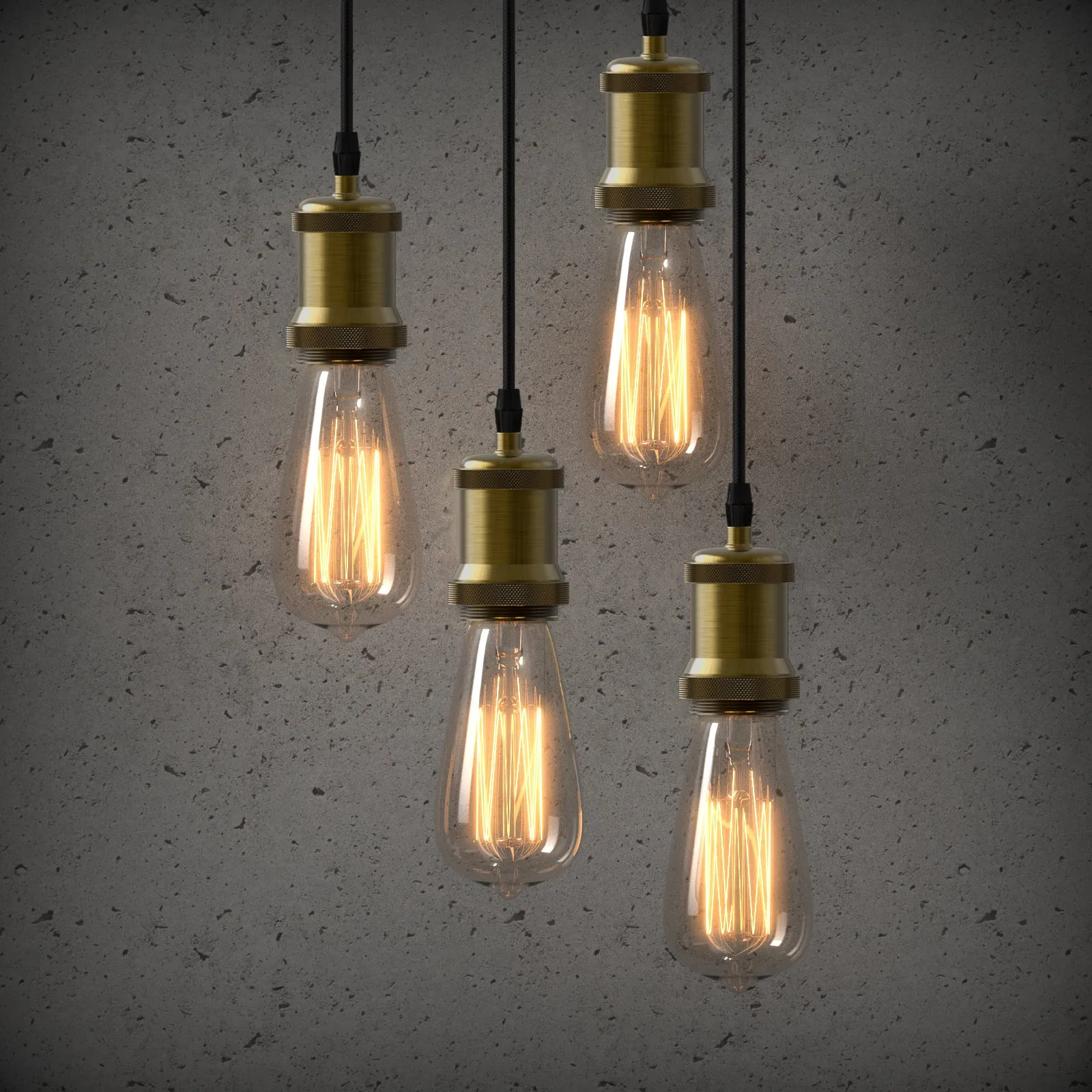 Aluminium Industrial Style Cafe Shop E27 base Pendant Light with 2m cable