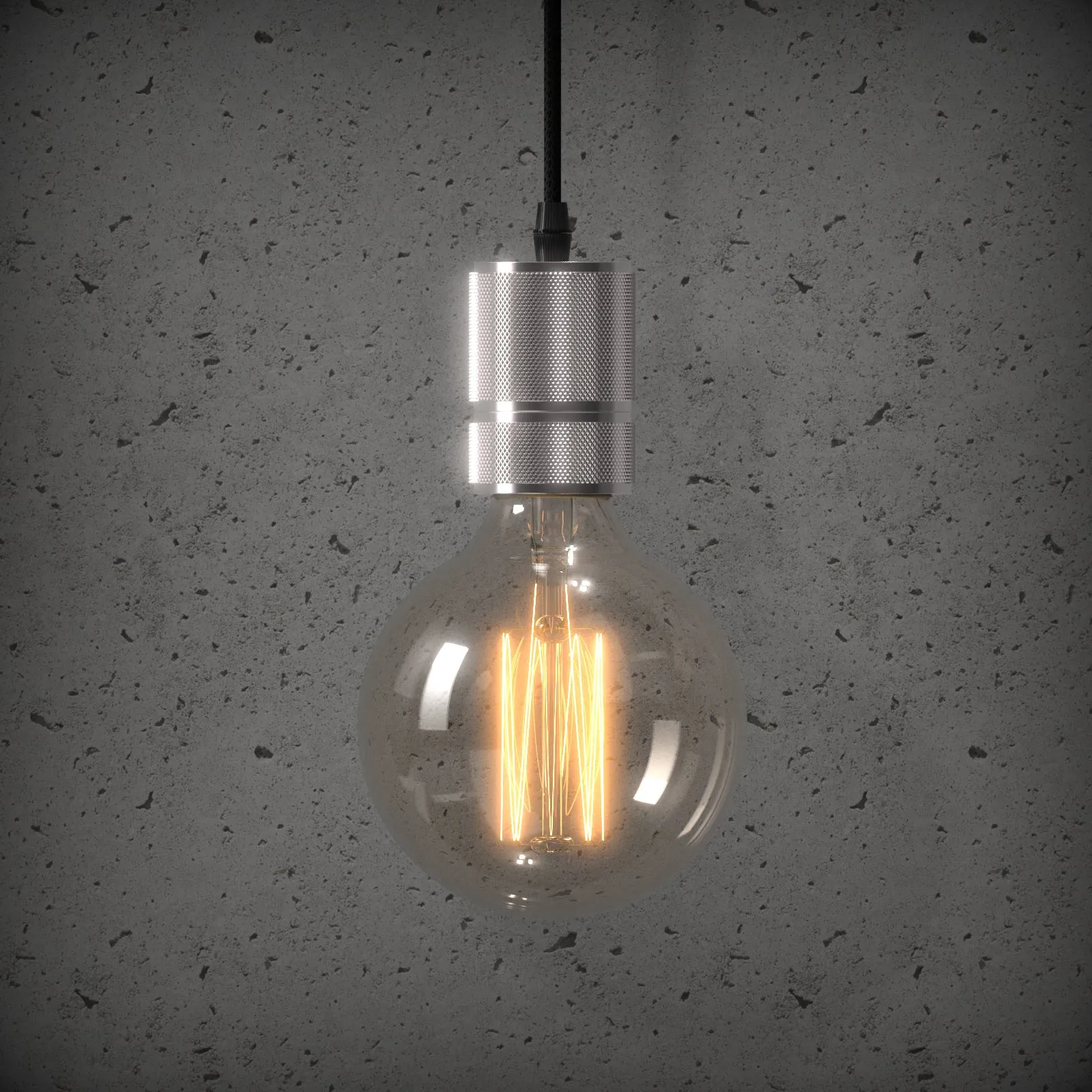 Aluminium Industrial Style Cafe Shop E27 base Pendant Light with 2m cable