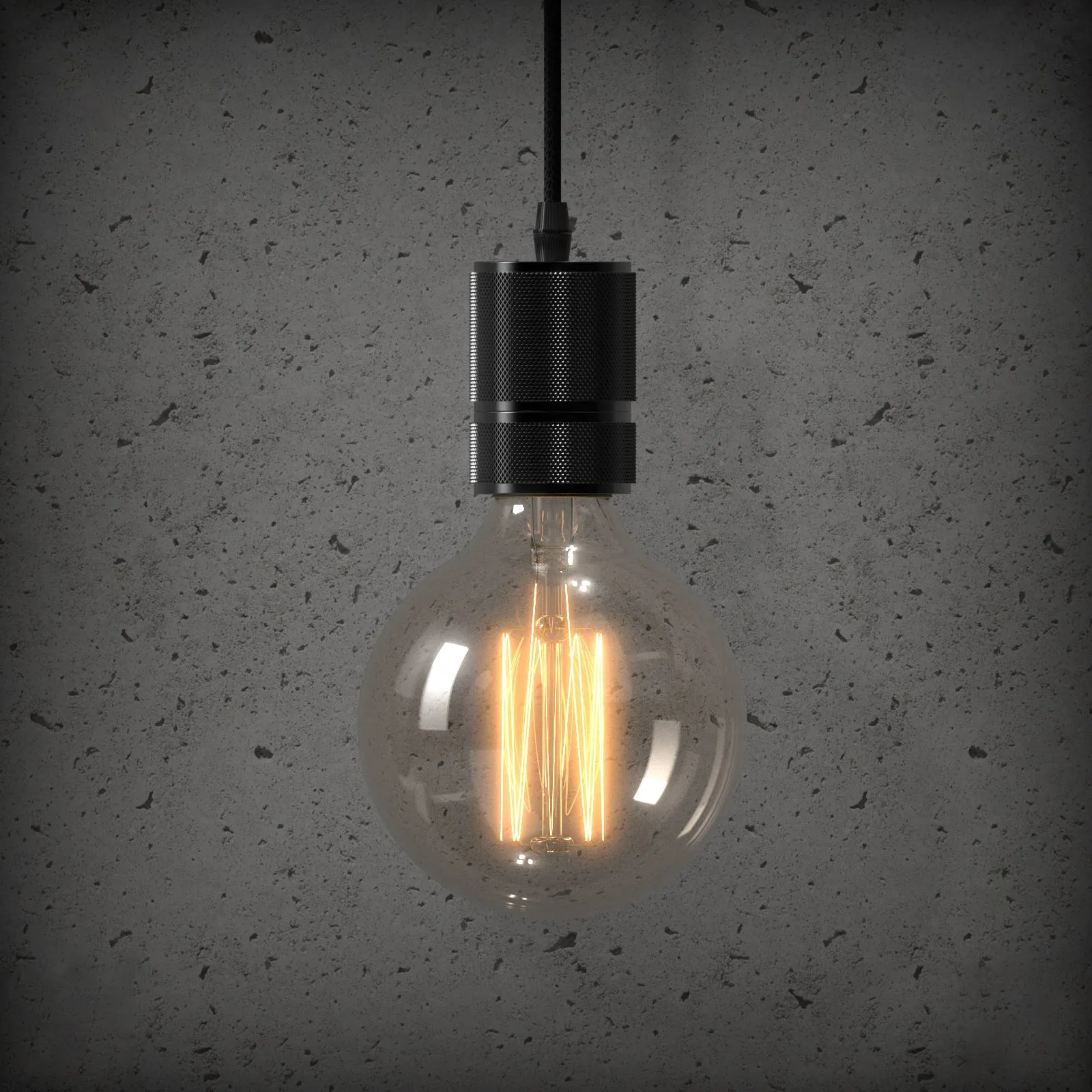 Aluminium Industrial Style Cafe Shop E27 base Pendant Light with 2m cable