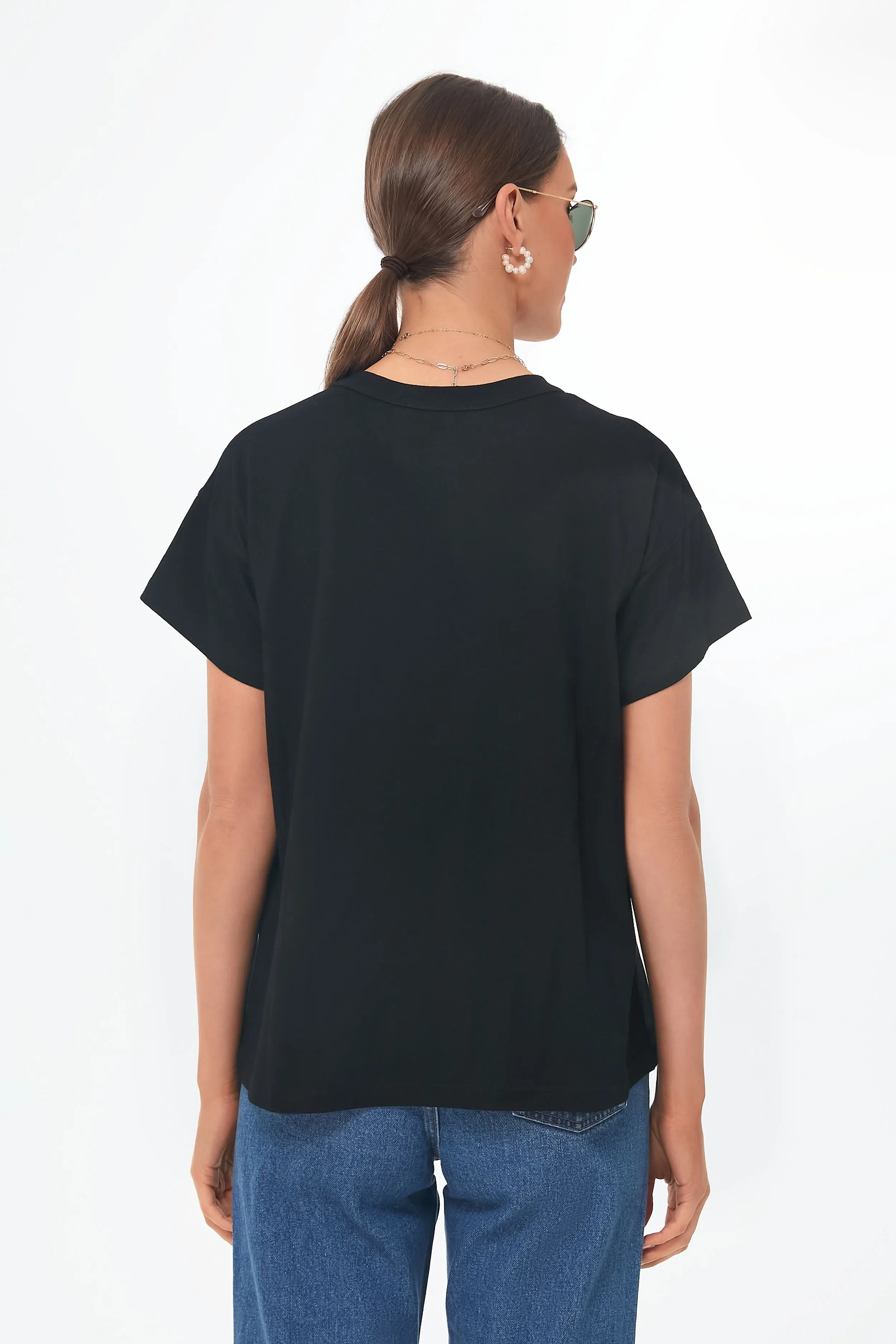 Black Presley Boyfriend Tee