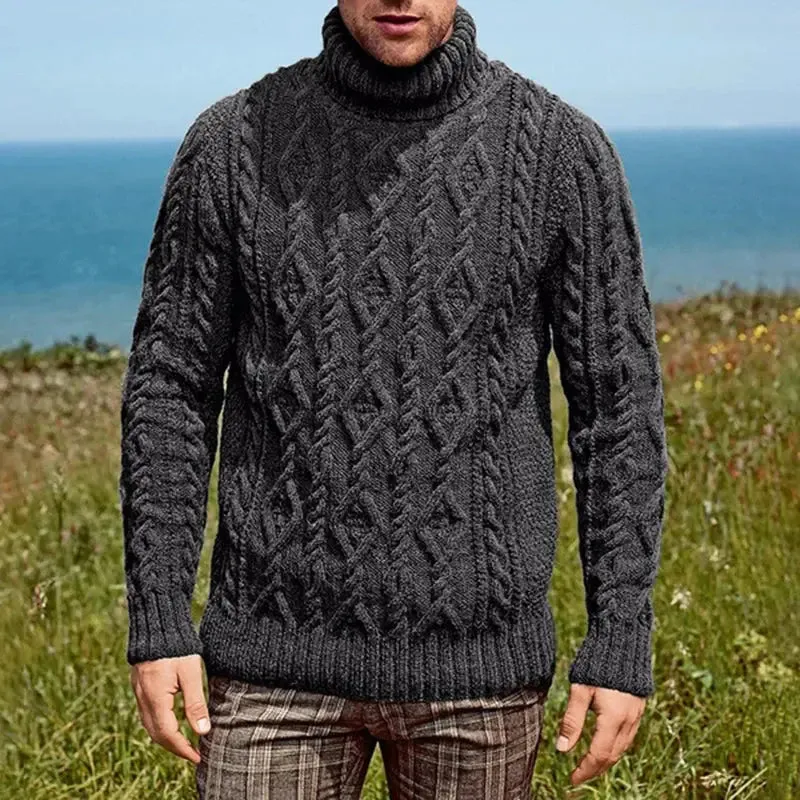 Crochet Thick Wool Jumper