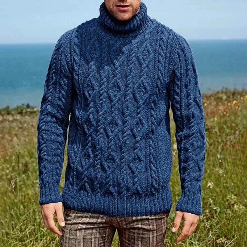 Crochet Thick Wool Jumper