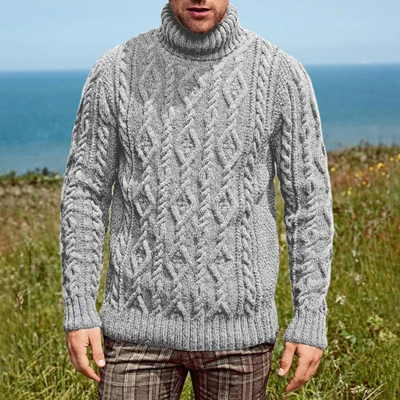 Crochet Thick Wool Jumper