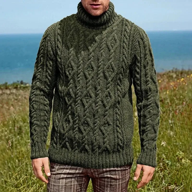 Crochet Thick Wool Jumper