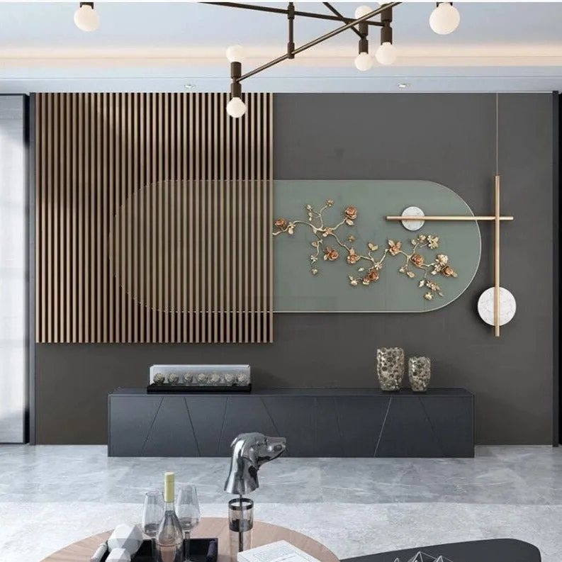 Custom Wallpaper Mural Visual 3D Effect Carved Background Wall (㎡)
