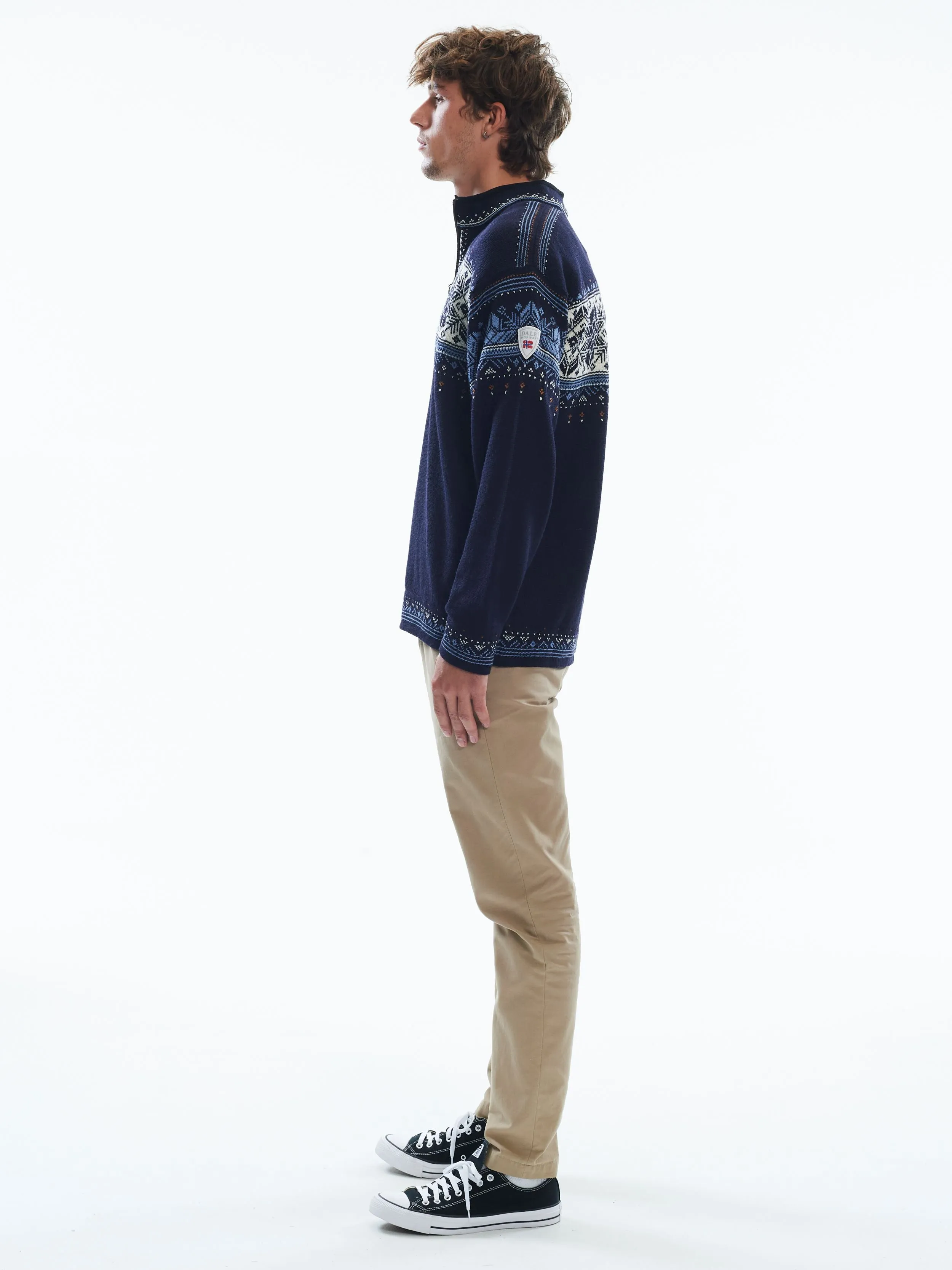 Dale of Norway - Blyfjell Unisex Sweater - Navy/Blue