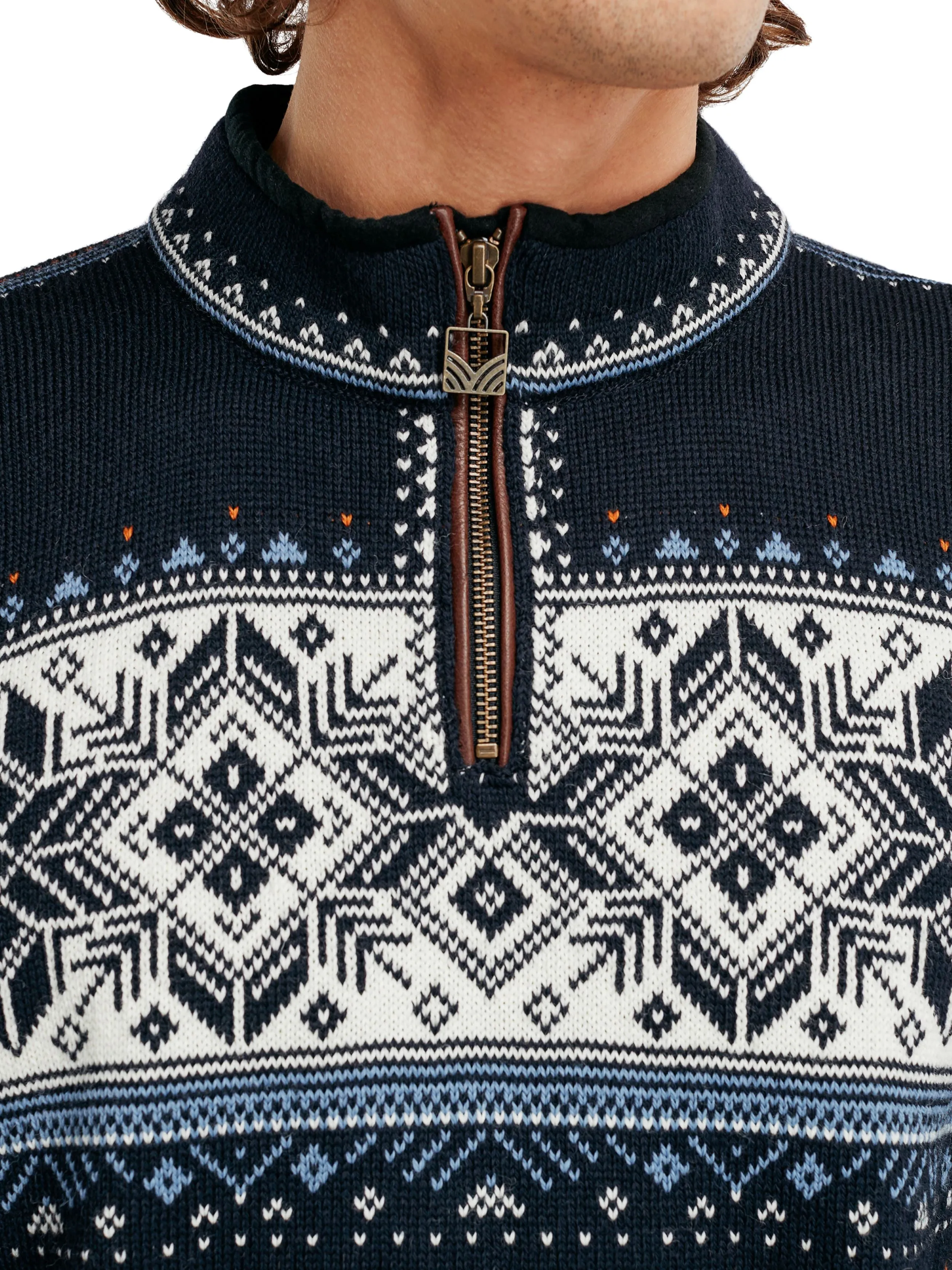 Dale of Norway - Blyfjell Unisex Sweater - Navy/Blue