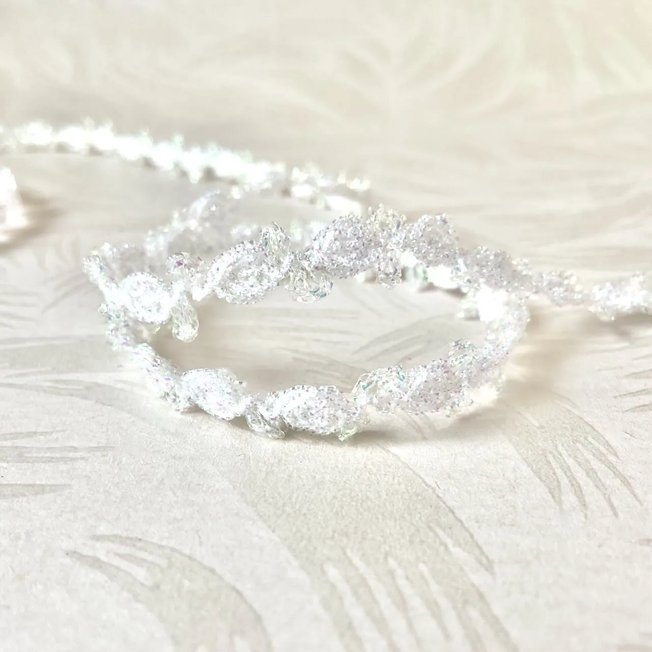 Flower & Loop Sparkle Rococo Braid - Multiple Colorways