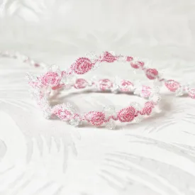 Flower & Loop Sparkle Rococo Braid - Multiple Colorways