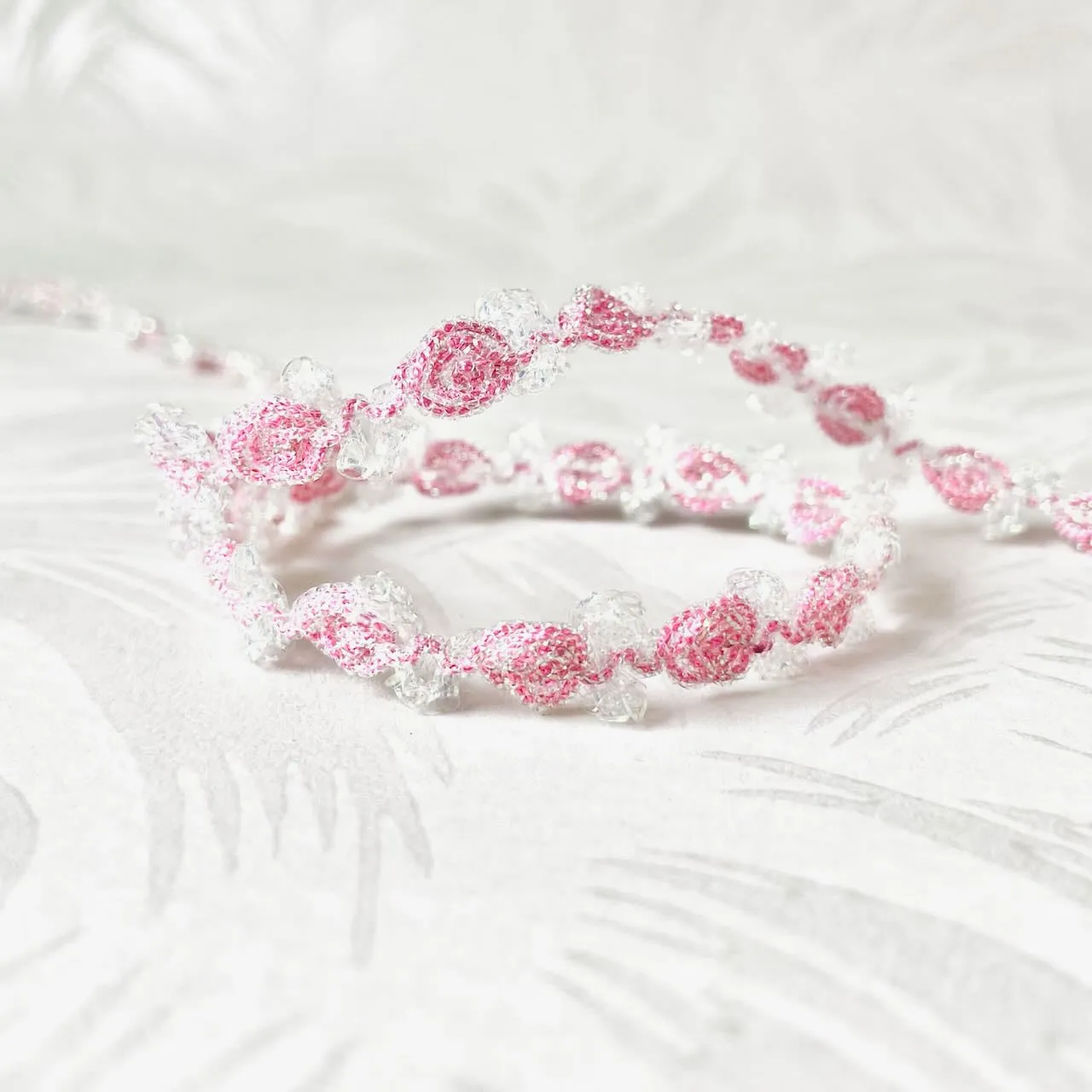 Flower & Loop Sparkle Rococo Braid - Multiple Colorways