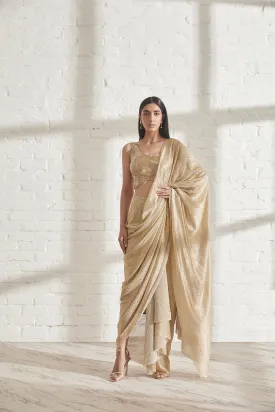 Galaxy Sari with Milkyway Crossover Top
