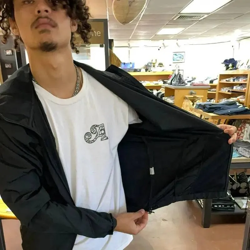 HWNSS Windbreaker Jacket Black
