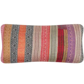 Indian Sari Trim<br />Pillow II