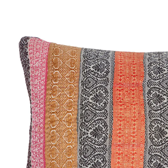 Indian Sari Trim<br />Pillow II