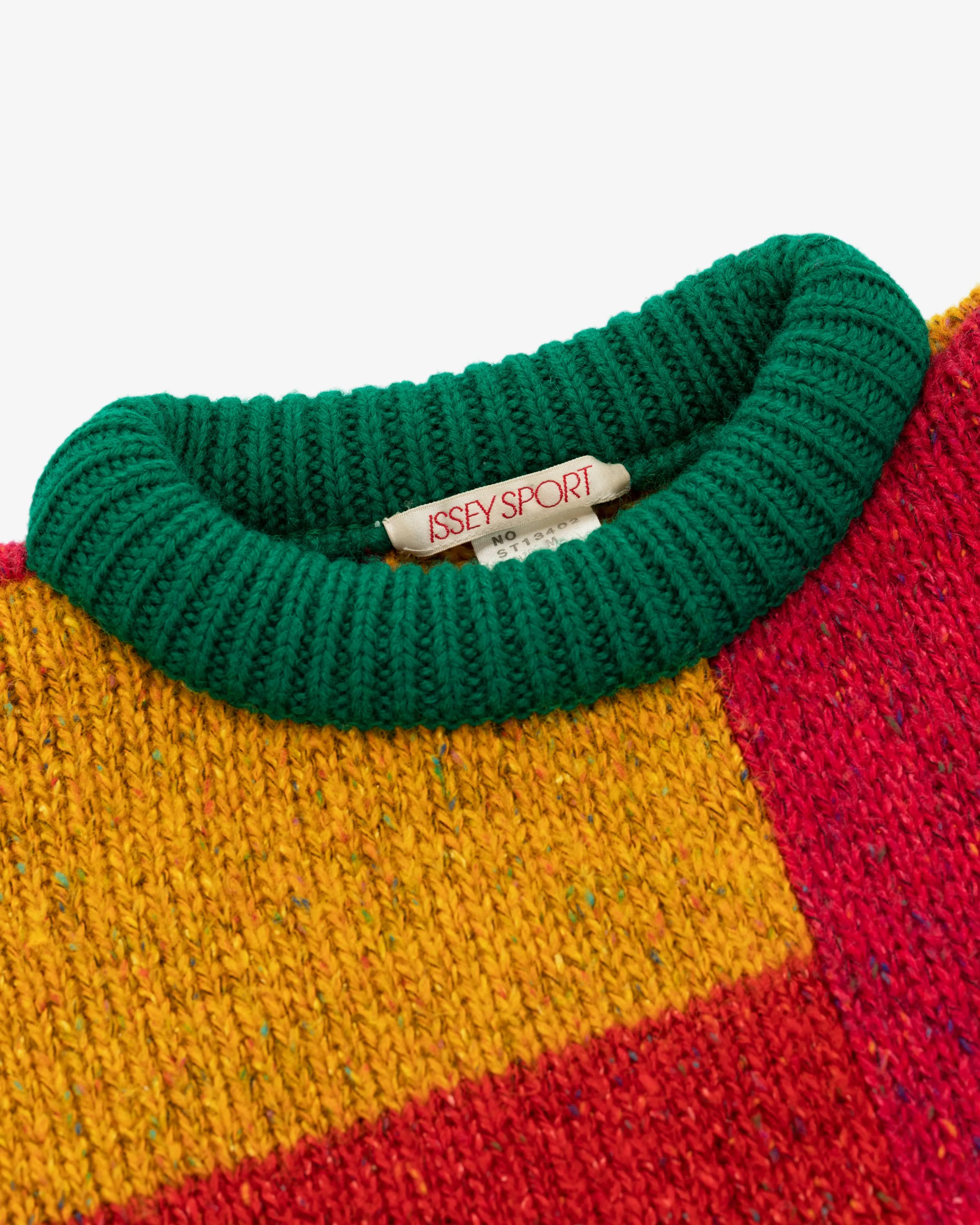 Issey Miyake Colorblock Sweater