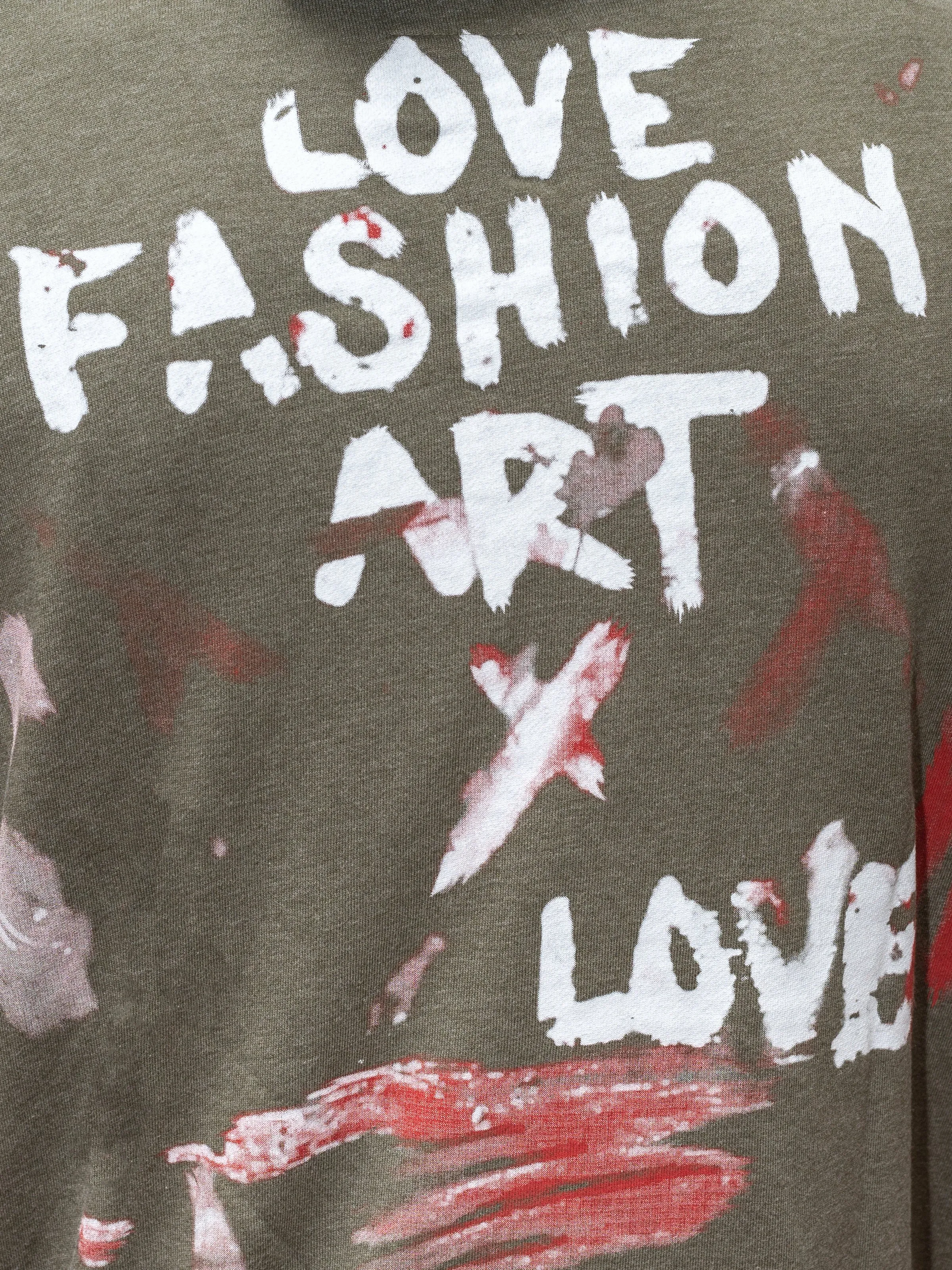 LFA Graffiti Hoodie - Olive