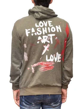 LFA Graffiti Hoodie - Olive
