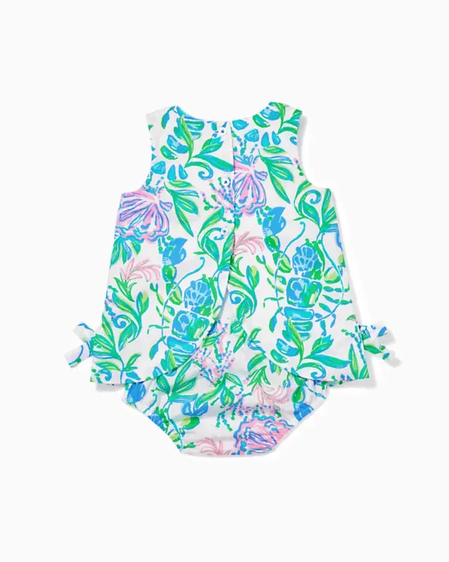 Lilly Pulitzer Baby Lilly Infant Shift Dress - Resort White Just A Pinch