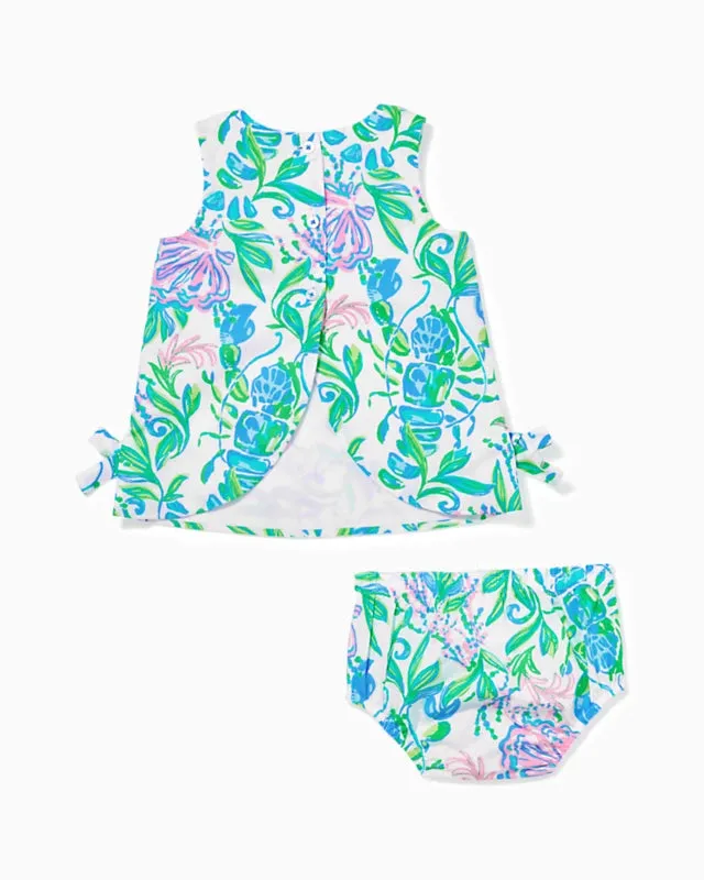 Lilly Pulitzer Baby Lilly Infant Shift Dress - Resort White Just A Pinch