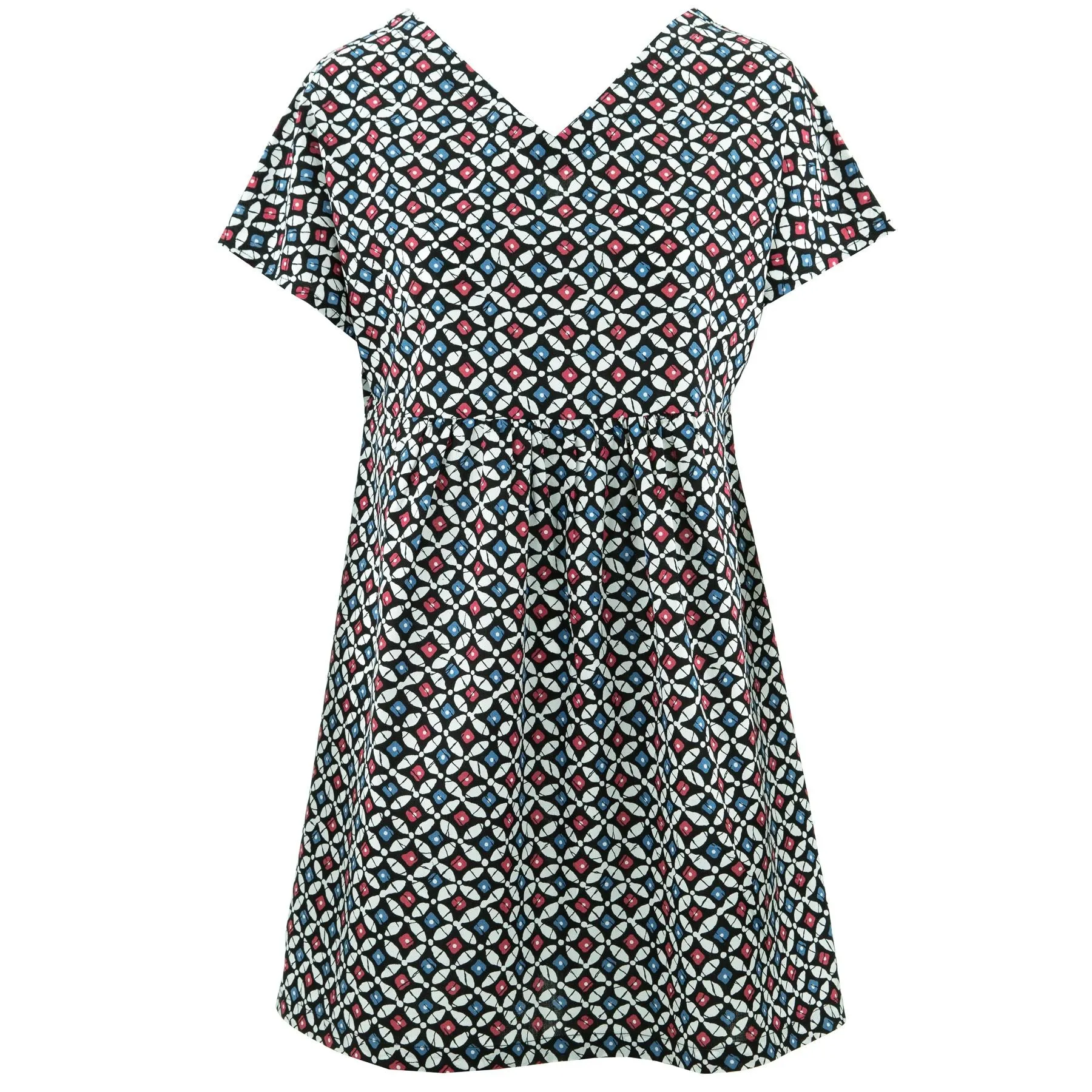 Lolo Short Shift Dress - Bowling Pins