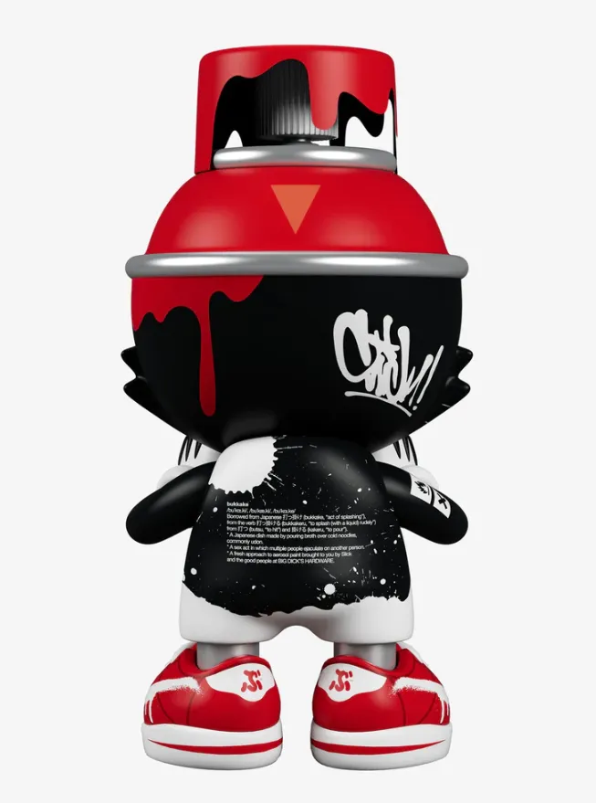 Love Red SuperKranky SuperPlastic Art Toy by OG Slick