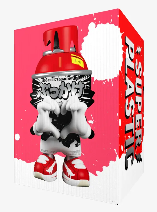 Love Red SuperKranky SuperPlastic Art Toy by OG Slick