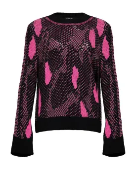 Marc Cain Dragon Fruit Pattern Sweater