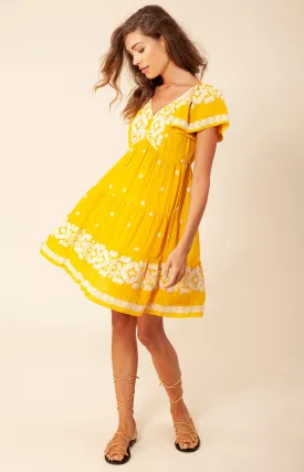 Mena Embroidered Dress