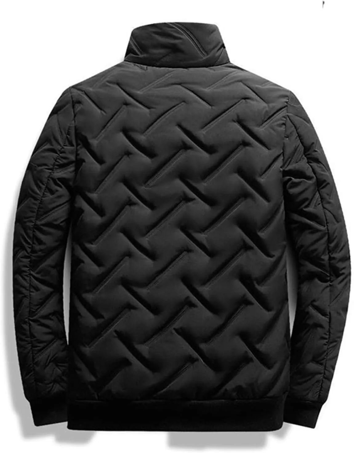 Men's Lightweight Puffer Winter Jacket Windproof Puffer Down Jackets Coats for Big and Tall Men Hiking Travel