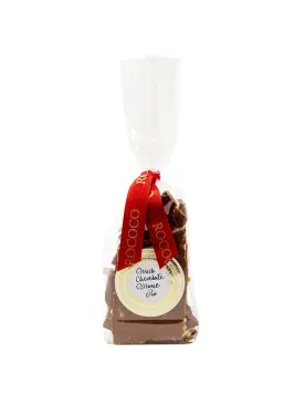 Milk chocolate mince pie festive slab