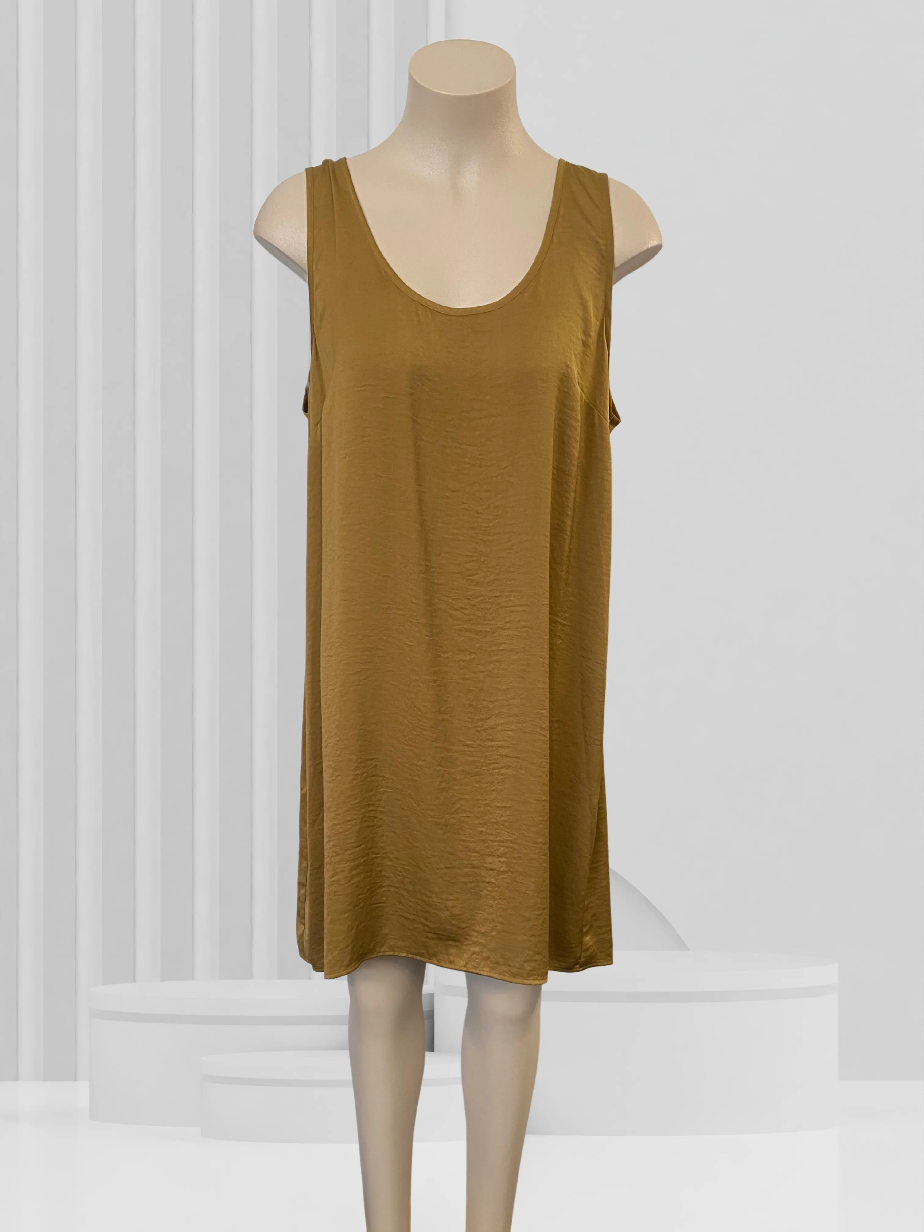 MINERAL Brown Dress Size 14