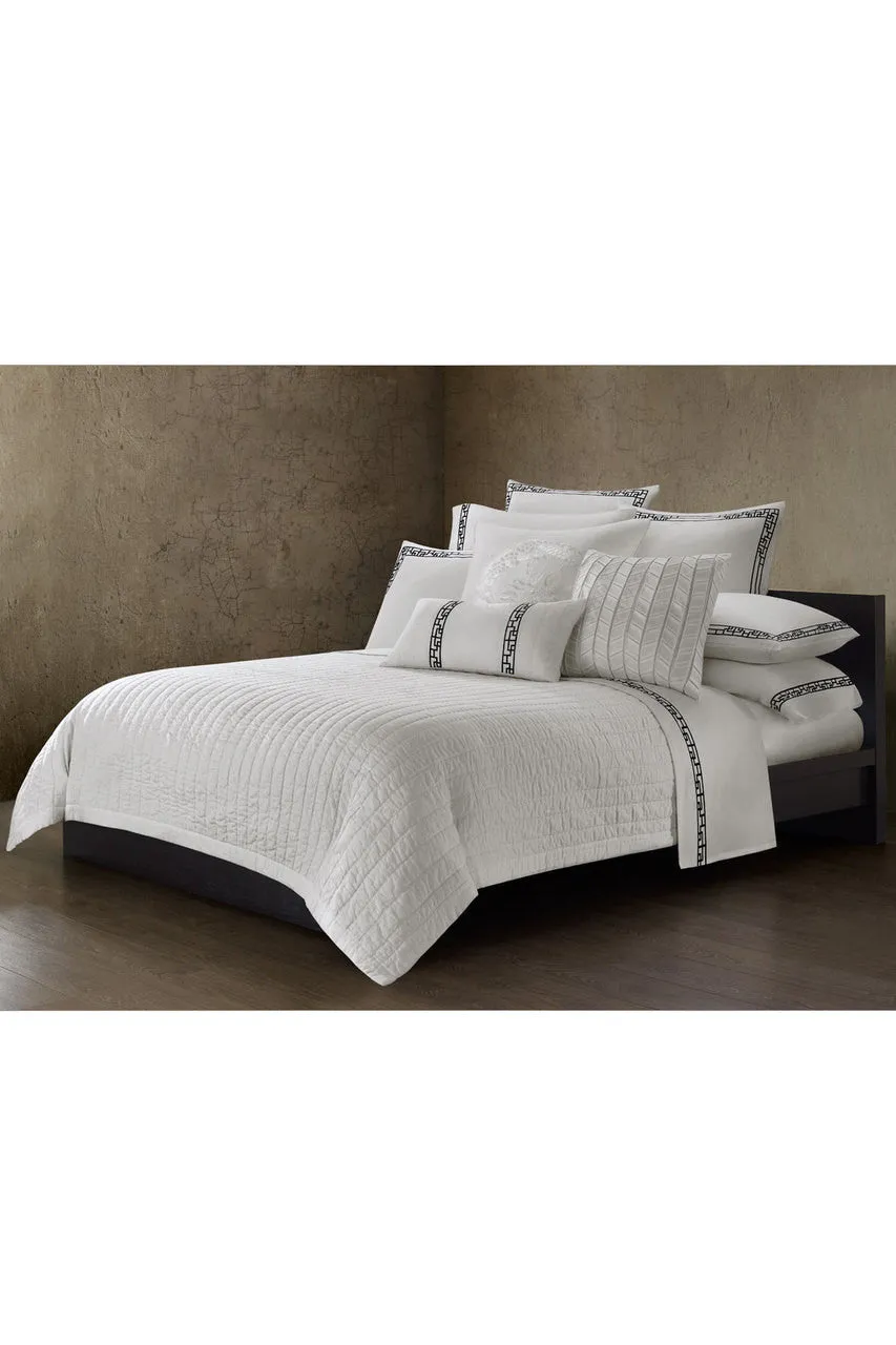 Ming Fretwork White/Black Bedding