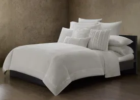 Ming Fretwork White/White Bedding