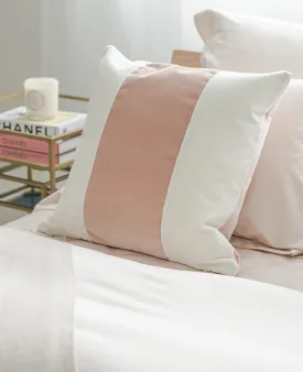 Ming Rosewater Velvet Cushion